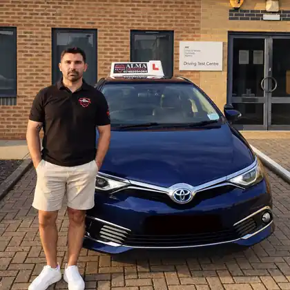 Alecsandru, driving instructor at Alma Driving School in Doncaster