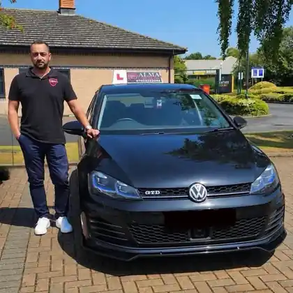 Bogdan, driving instructor at Alma Driving School in Doncaster